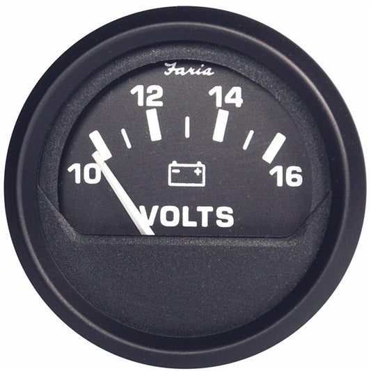Faria Euro Black 2 Voltmeter 1016 V 12821