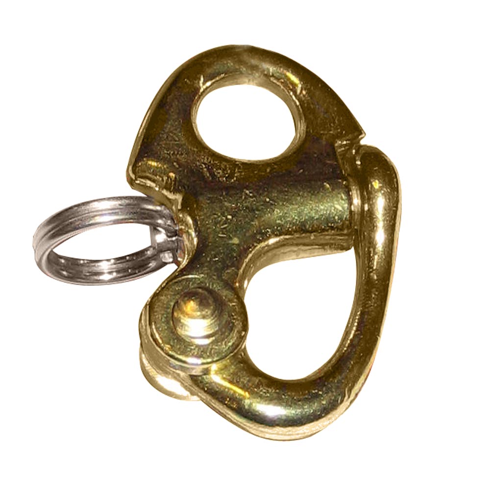 Ronstan Brass Snap Shackle Fixed Bail 415mm 158 Length RF6000