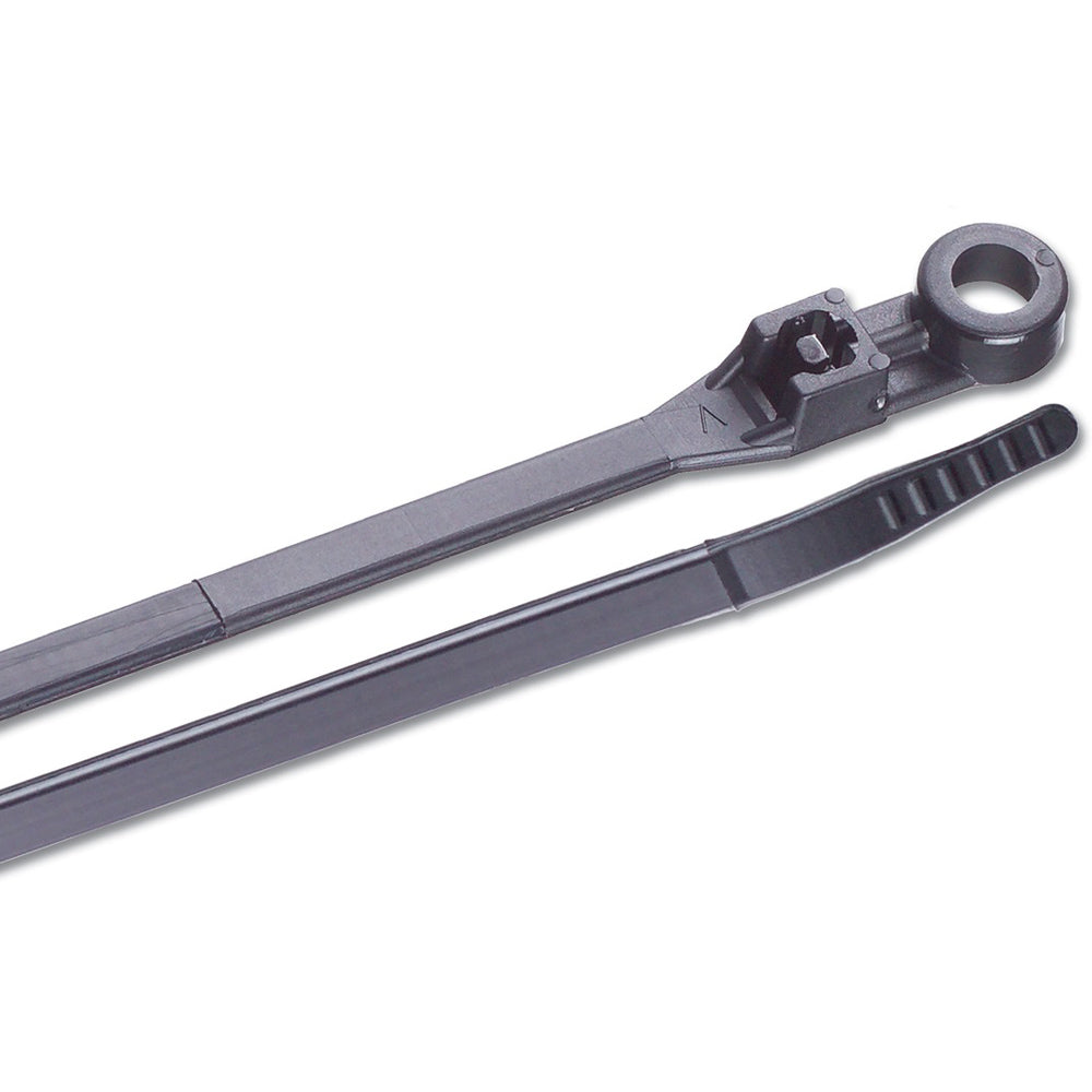 Ancor 14 UV Black Mounting Cable Zip Ties  25 Pack 199257