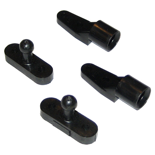 Perko Door Catches  Black Nylon  Pair 0559DP