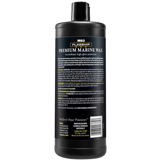 Meguiars Flagship Premium Marine Wax  32oz M6332