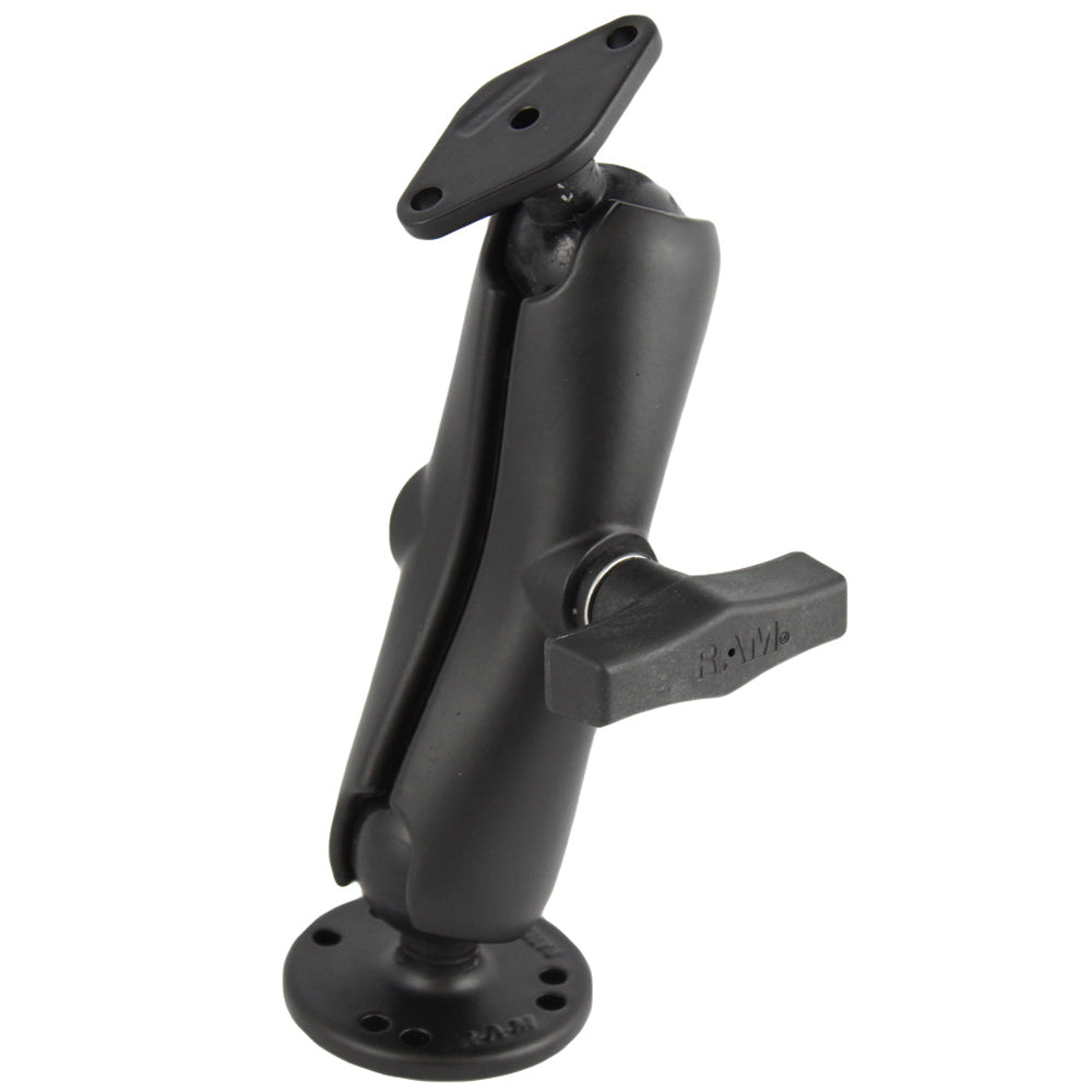 RAM Mount 15 Diameter Ball Flat Surface Mount w25 Round Base  Diamond Base RAM138U