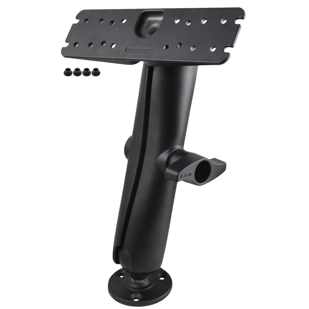 RAM Mount Marine Electronics Mount Long Gimbal Brackets Under 15lbs RAMD111UE