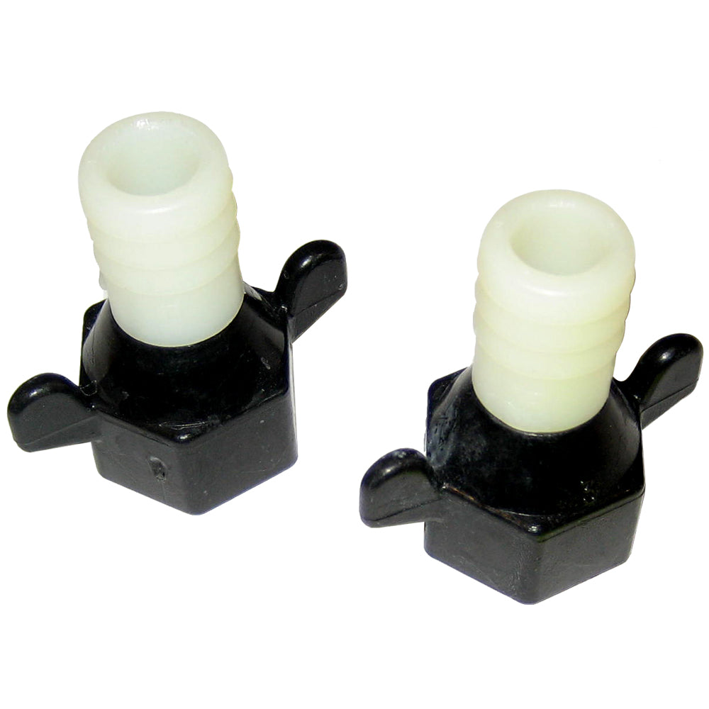 Shurflo by Pentair Straight Fitting Port Adapter 1214 NPTF x 34Barb 9418103