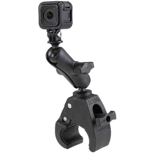 RAM Mount Medium ToughClaw Mount wCustom GoPro Hero Adapter RAPB404GOP1U