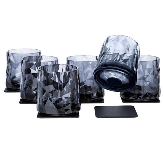 6 Magnetic Plastic Tumbler Glasses image 0