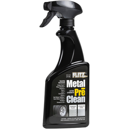 Flitz Metal PreClean  All Metals Icluding Stainless Steel  16oz Spray Bottle AL 01706