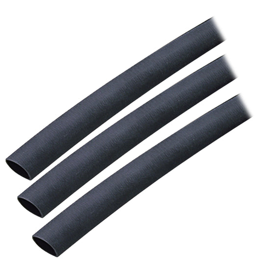 Ancor Adhesive Lined Heat Shrink Tubing ALT  38 x 3  3Pack  Black 304103