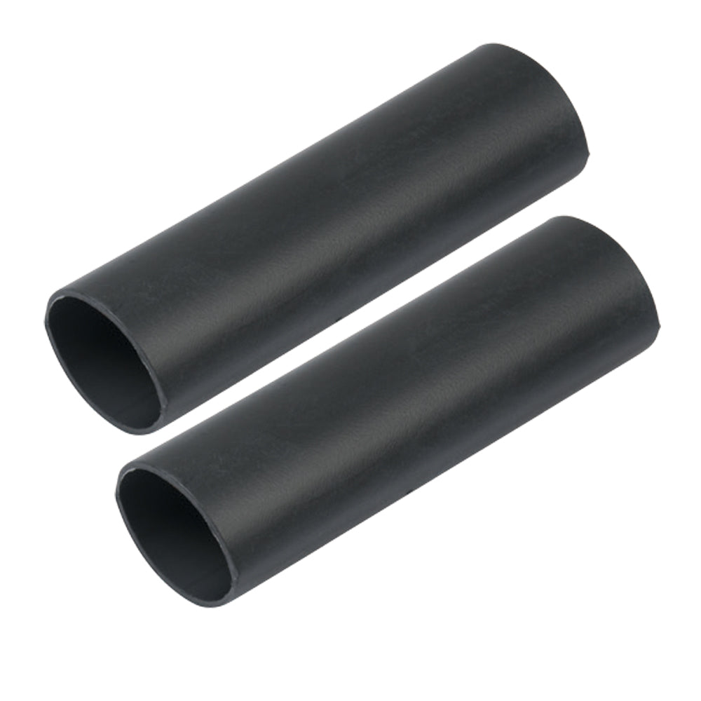 Ancor Heavy Wall Heat Shrink Tubing 1 x 12 2Pack Black 327124
