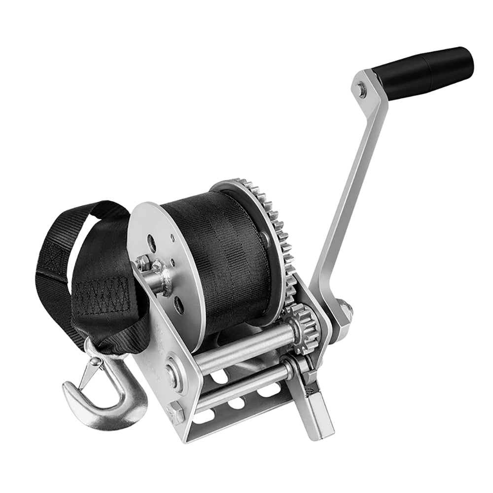 Fulton 900lb Single Speed Winch w12 Strap fPersonal Watercraft 142006