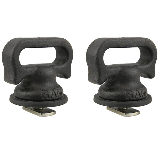 Ram Mount Vertical Track Tie Down  2 Pack RAP431U