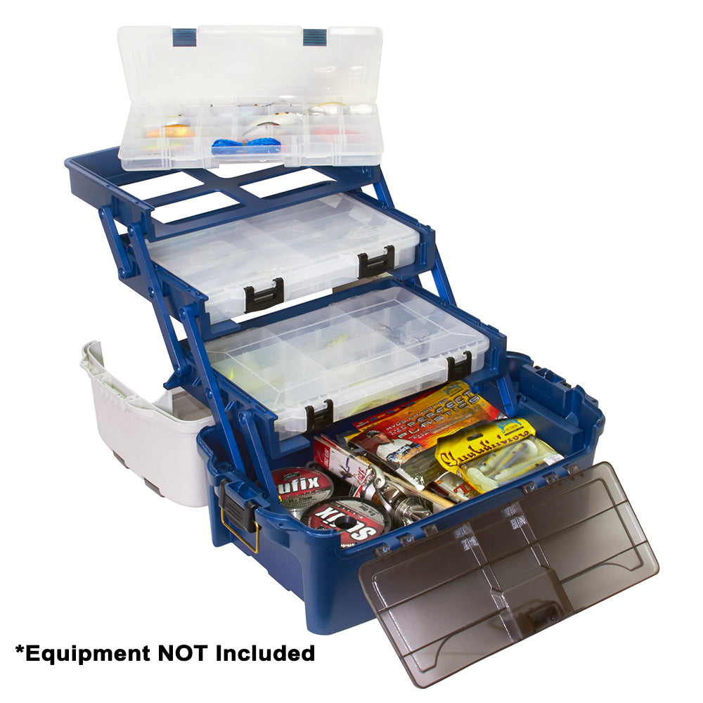 Plano Hybrid Hip 3Stowaway Tackle Box 3700 Blue 723700