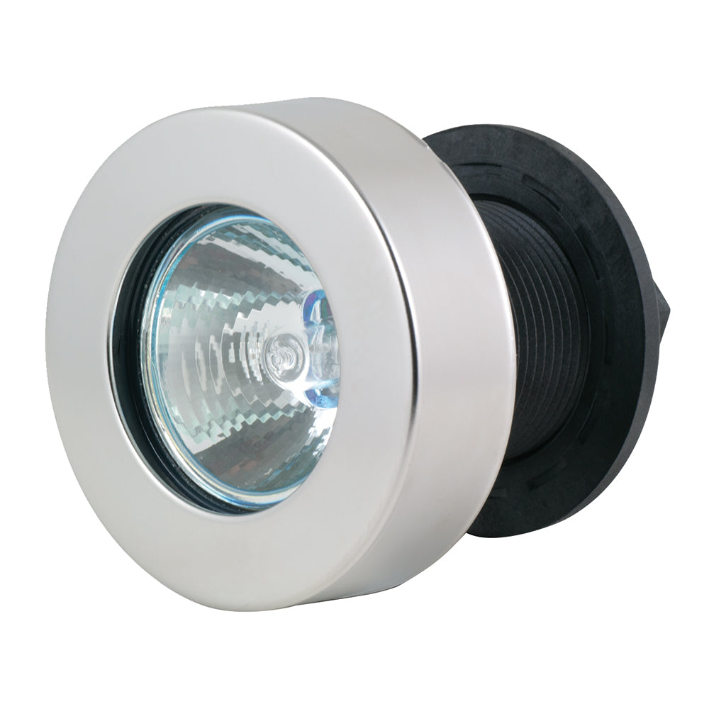 Marinco Flush Mount Docking Lights Flat Lens wStainless Steel Frame M051ASS