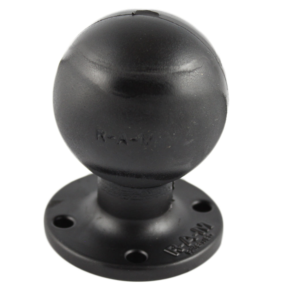 RAM Mount D Size 225 Ball on Round Plate wAMPS Hole Pattern RAMD254U