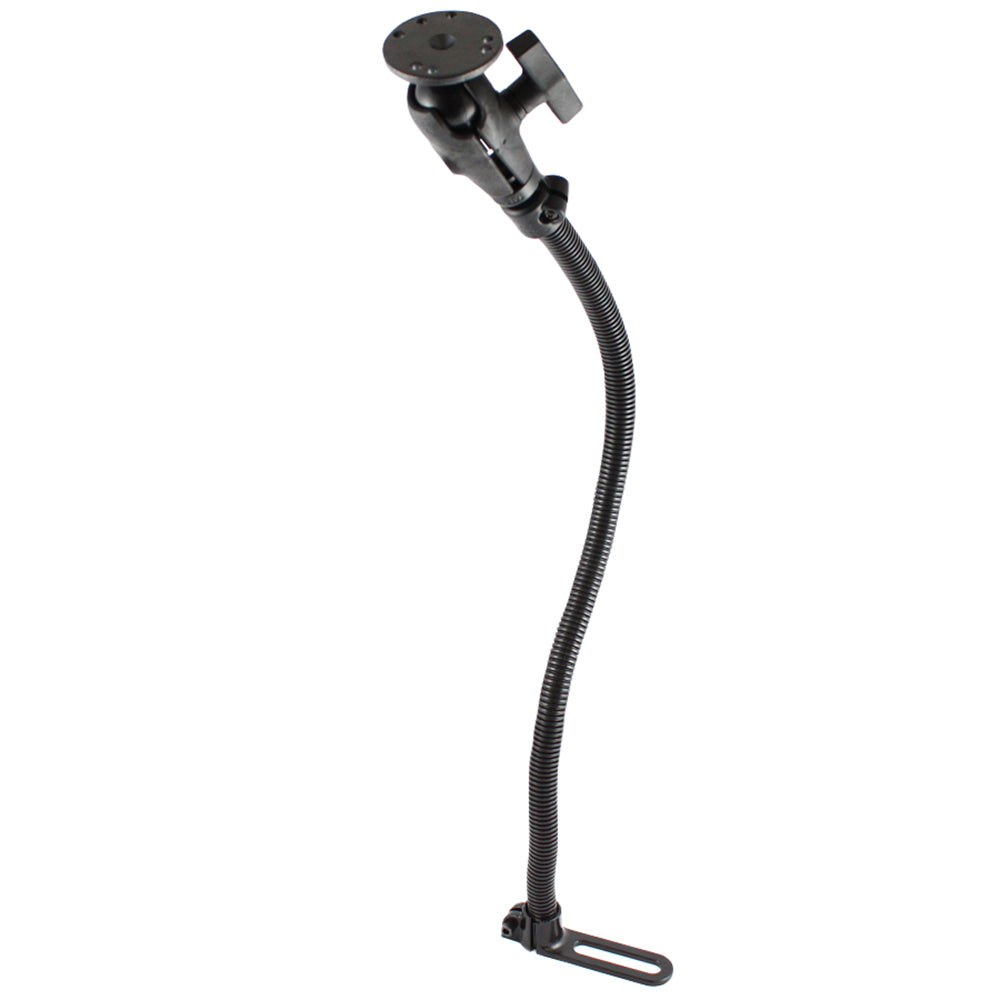 RAM Mount POD I Universal NoDrill Vehicle Mount w24 Rigid Aluminum Rod 15 Diameter Ball Round Adapter Base