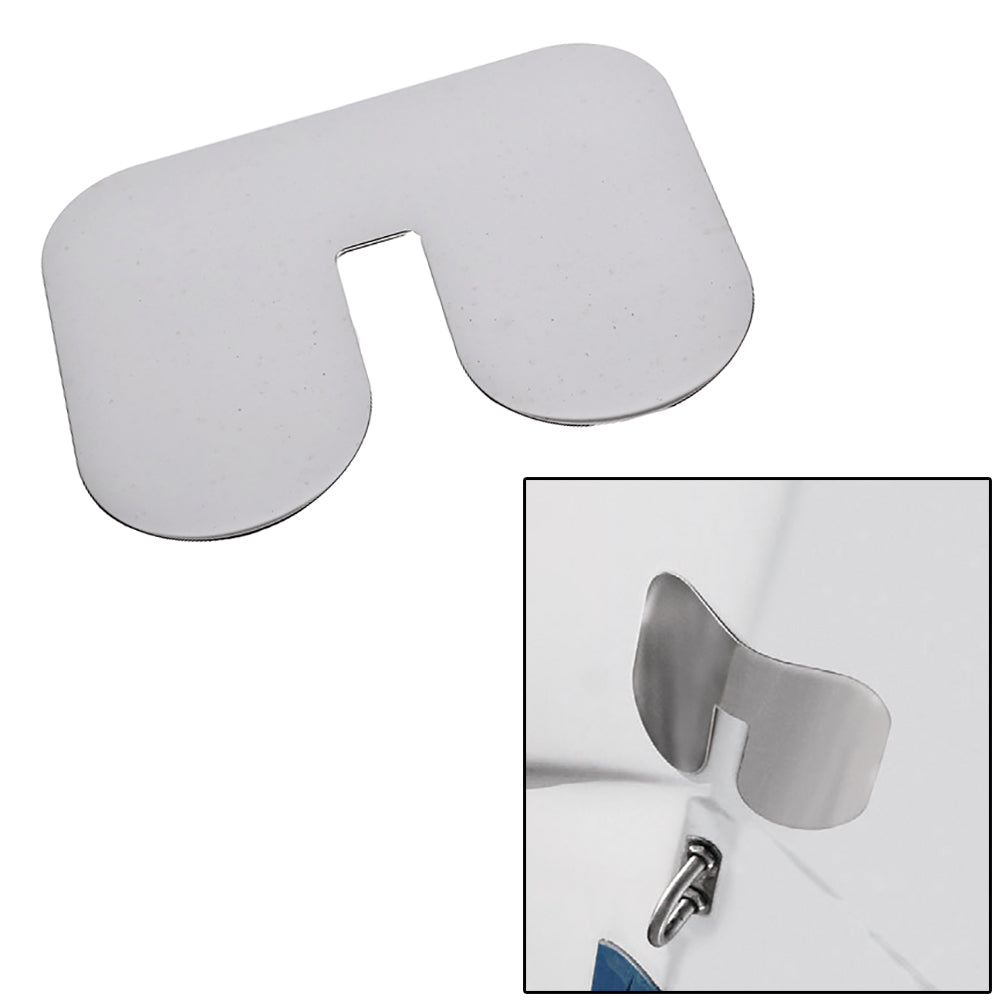 Megaware ScuffBuster Standard with Notch  575 x 45  Notched Bowguard  22G  Stainless Steel 02638