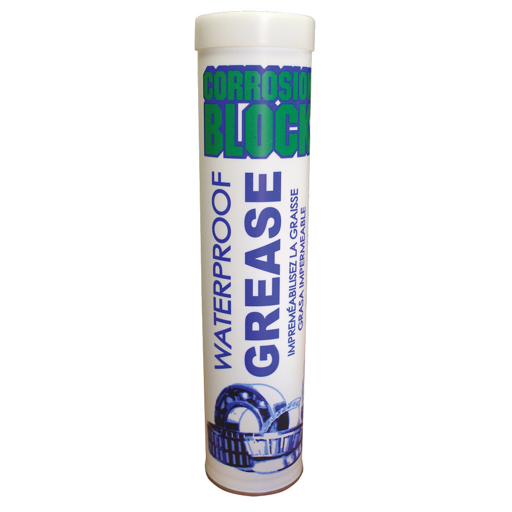 Corrosion Block High Performance Waterproof Grease  14oz Cartridge  NonHazmat NonFlammable  NonToxic 25014