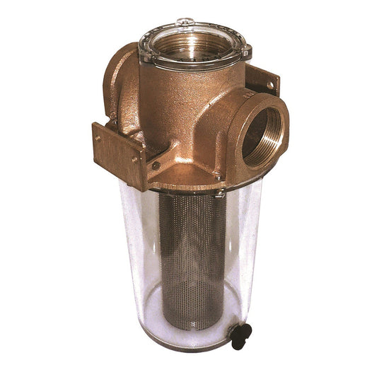 GROCO ARG750 Series 34 Raw Water Strainer wStainless Steel Basket ARG750S