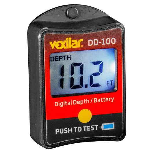 Vexilar Digital Depth  Battery Gauge DD100
