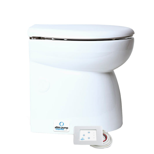 Albin Group Marine Toilet Silent Premium  12V 0704014
