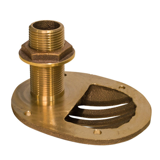 GROCO 1 Bronze Combo Scoop ThruHull wNut STH1000W