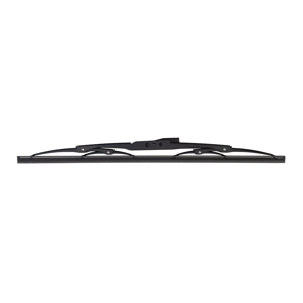 Marinco Deluxe Stainless Steel Wiper Blade  Black  16 34016B