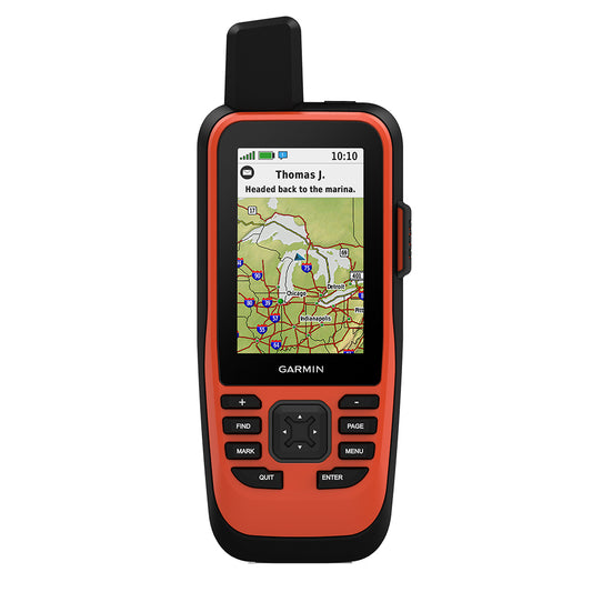 Garmin GPSMAP 86i Handheld GPS winReach Worldwide Basemap 0100223600