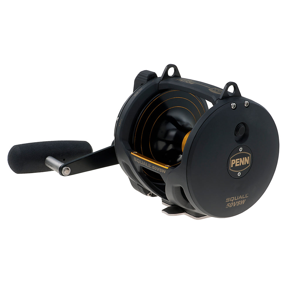 PENN SQL50VSW Squall Lever Drag 2 Speed Conventional Reel 1292938