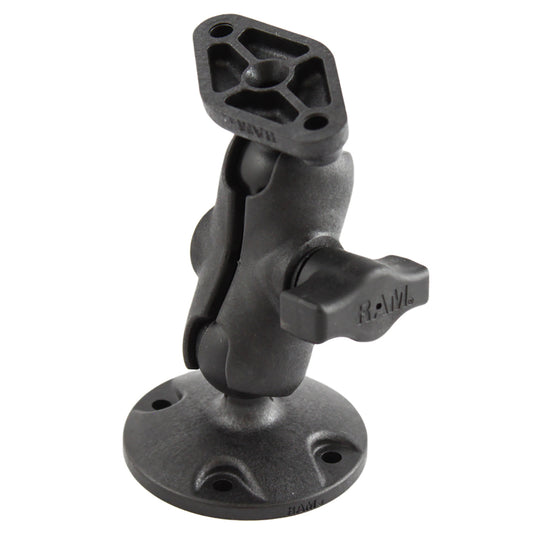 RAM Mount RAM HighStrength Composite DrillDown Mount wDiamond Plate RAPB138AU