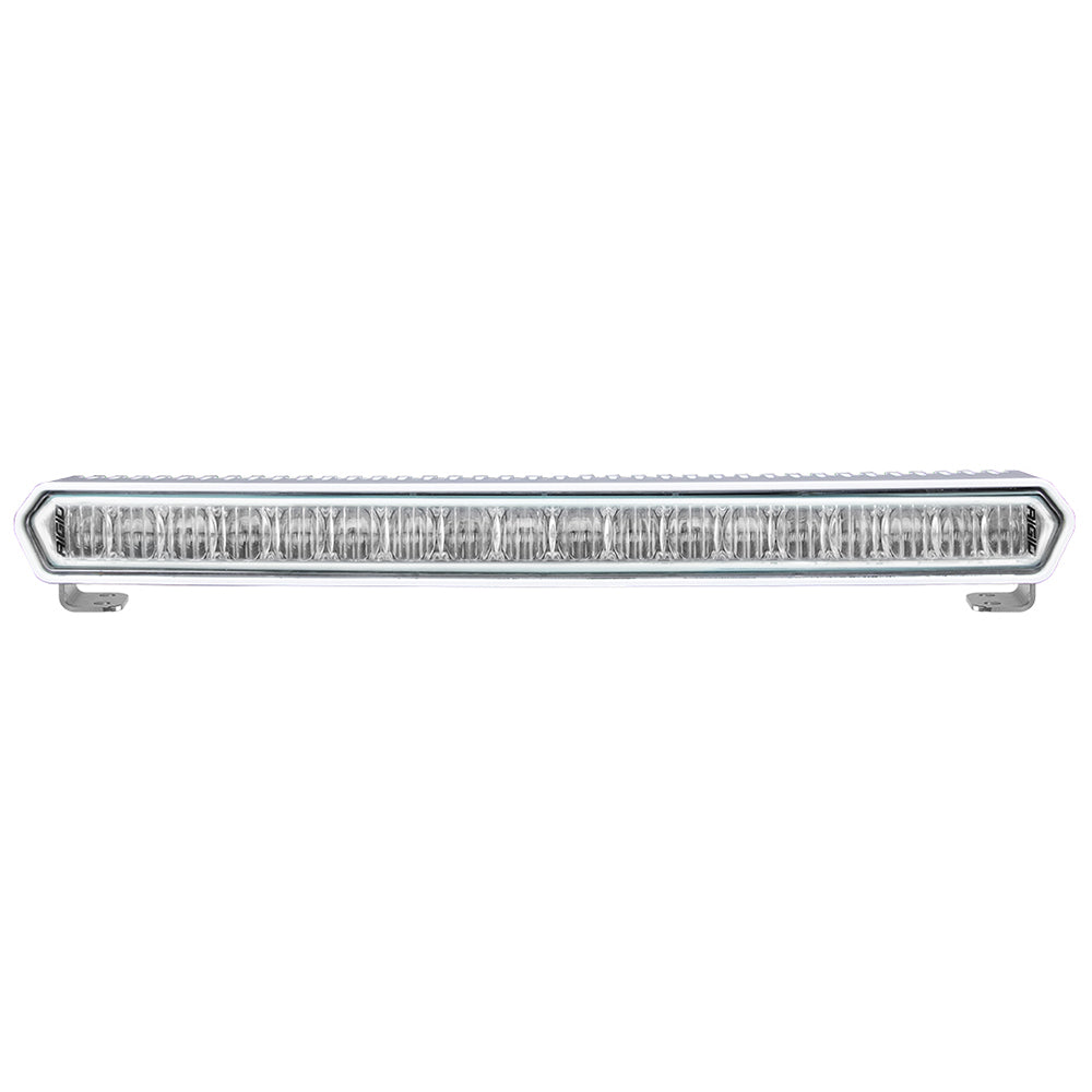 RIGID Industries SRL Series Marine 20 White LED Lightbar White Light wWhite Halo 62000