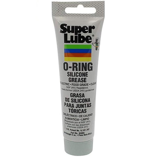 Super Lube ORing Silicone Grease  3oz Tube 93003
