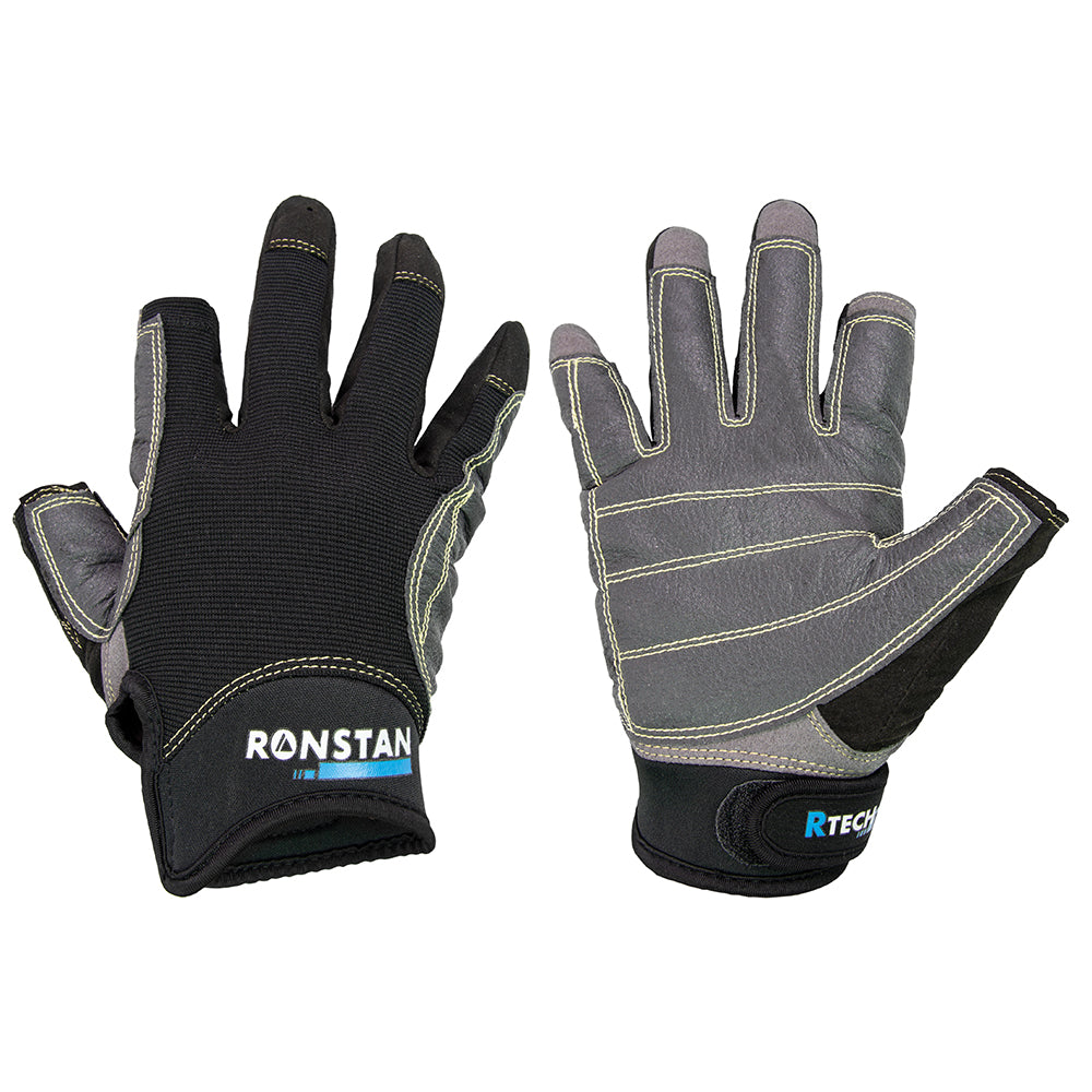 Ronstan Sticky Race Gloves 3Finger Black XL CL740XL