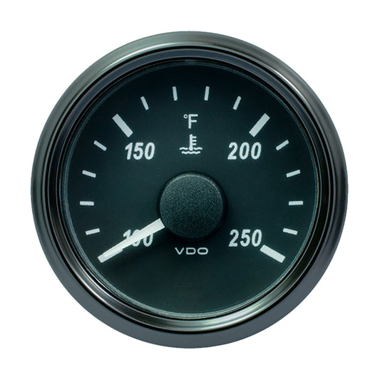 VDO SingleViu 52mm 2116 Water Temperature Gauge  250F  45030 Ohm A2C3833340030