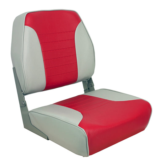 Springfield Economy MultiColor Folding Seat  GreyRed 1040655