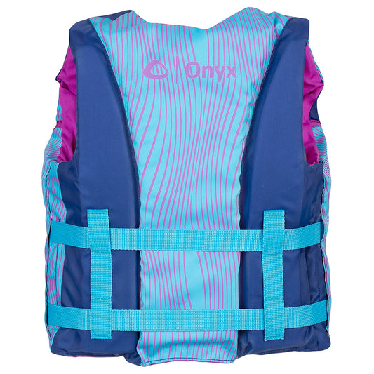 Onyx Shoal All Adventure Youth Paddle Water Sports Life Jacket Blue 12100050000221