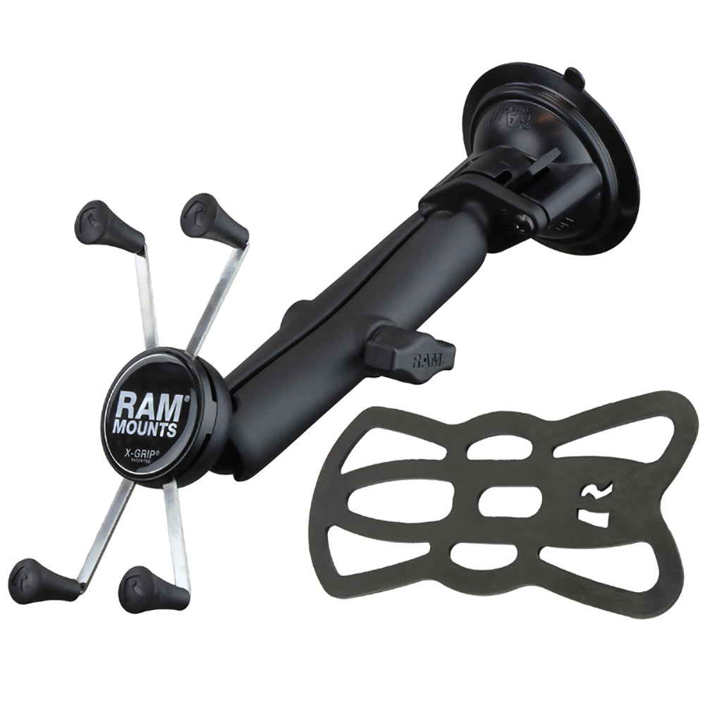 RAM Mount RAM XGrip Large Phone Mount wRAM TwistLock Suction Cup Base RAMB166CUN10U