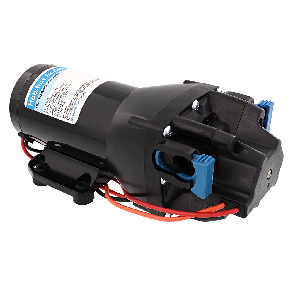 Jabsco HotShot HD4 Heavy Duty Washdown Pump 12V 4 GPM 60 PSI Q401J118N3A