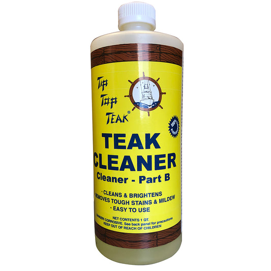 Tip Top Teak Cleaner Part B  Quart TC862