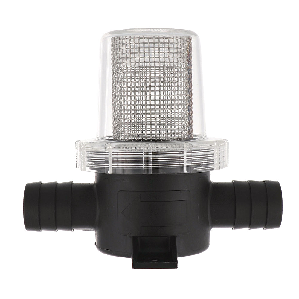 Jabsco Pumpgard InLine Strainer 34 Hose 40 Mesh 362000000