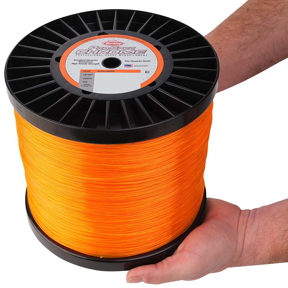 Berkley ProSpec Chrome Blaze Orange Monofilament 60 lb 4750 yds PSC5B6080 1544013