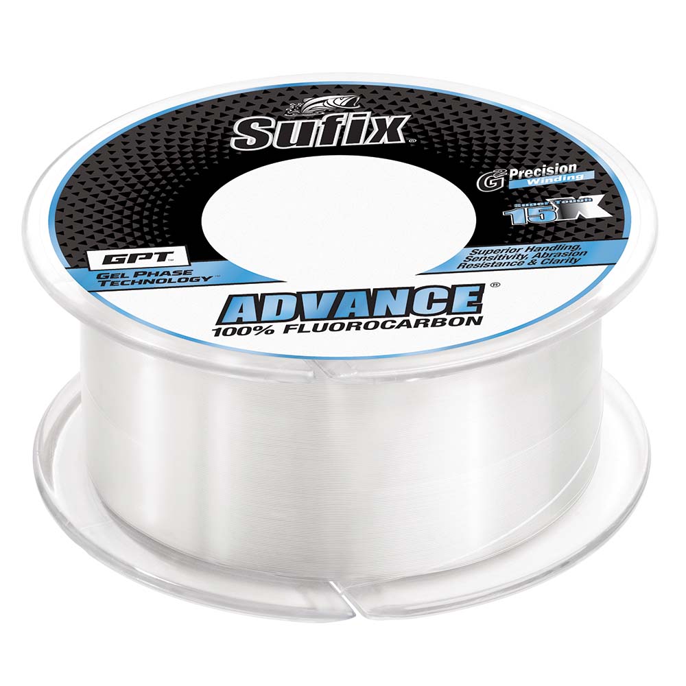 Sufix Advance Fluorocarbon 12lb Clear 200 yds 679012C