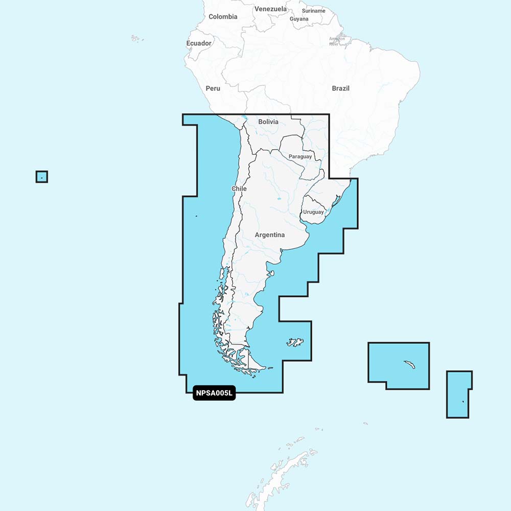 Navionics Platinum NPSA005L Chile Argentina Easter Island 010C136540