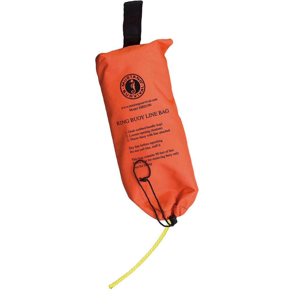 Mustang Ring Buoy Throw Bag 90 Rope MRD19000215