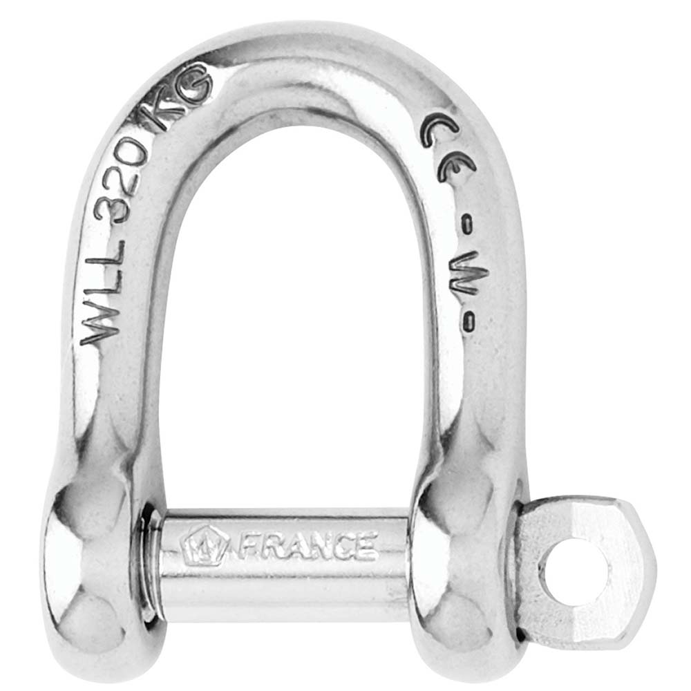 Wichard SelfLocking D Shackle Diameter 8mm 516 01204