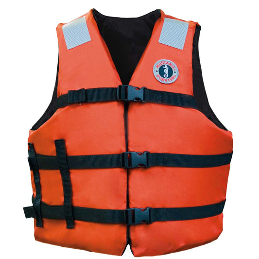 Mustang Flotation Vest  Orange  Adult Universal MV3104T120216