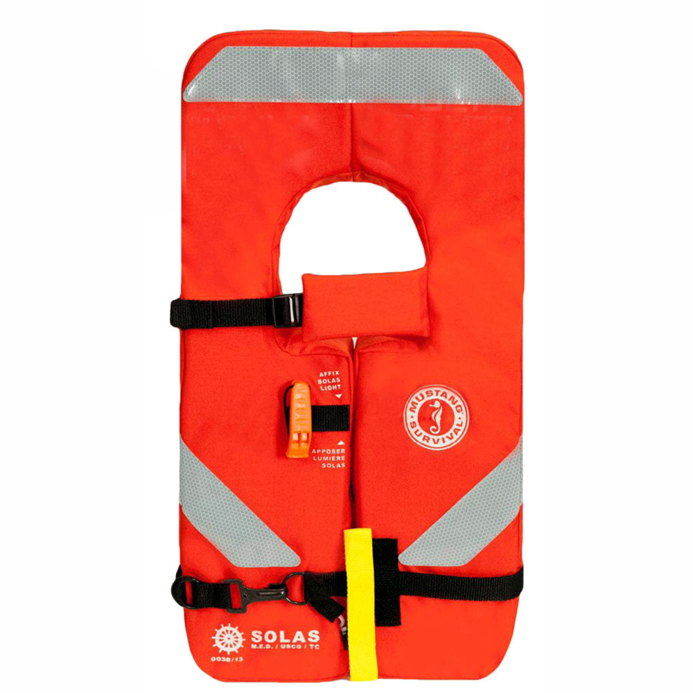 Mustang SOLAS Type 1 Adult Life Jacket  Orange MV804020227