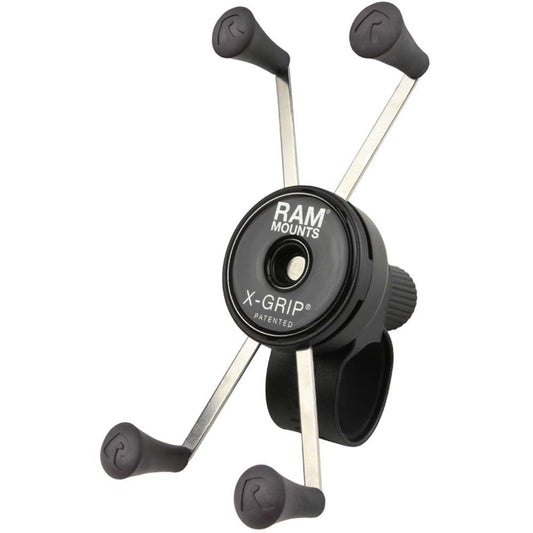 RAM Mount RAM XGrip Large Phone Mount wRAM ToughStrap Handlebar Base RAP460UN10U