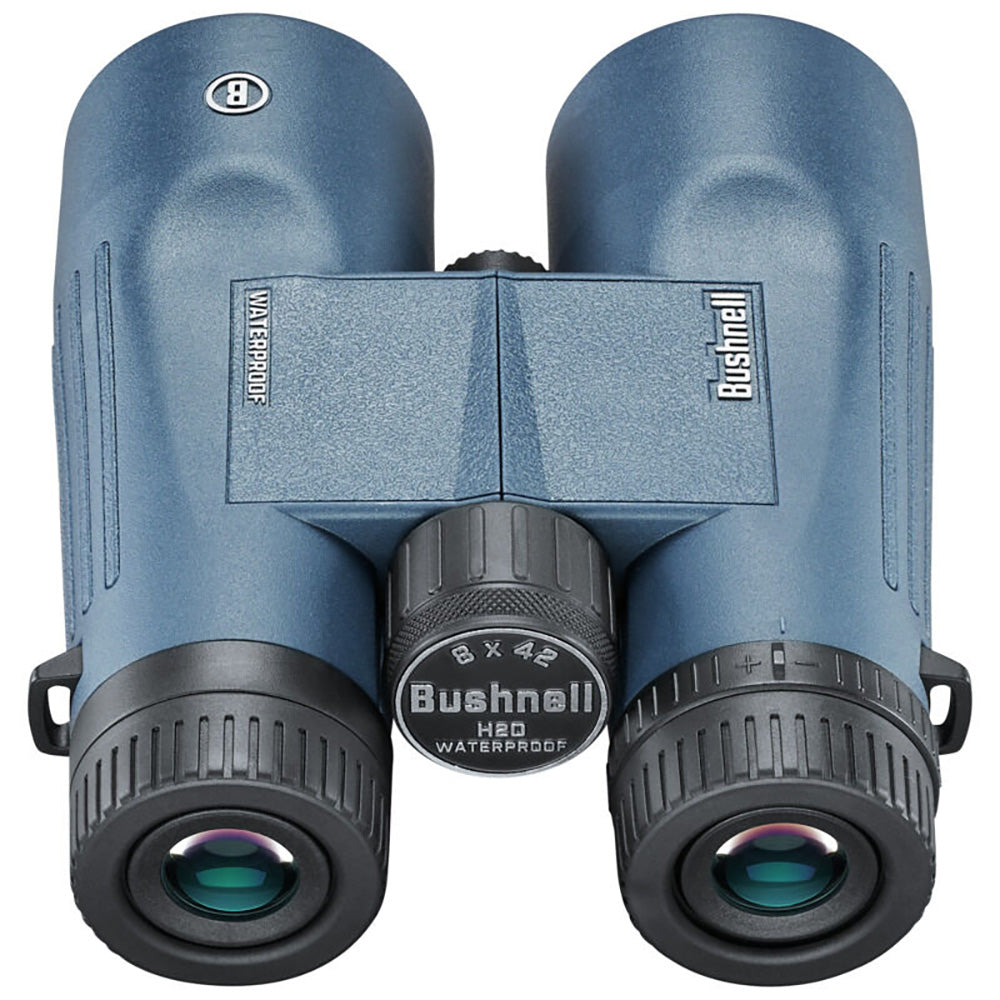 Bushnell 8x42mm H2O Binocular  Dark Blue Roof WPFP Twist Up Eyecups 158042R