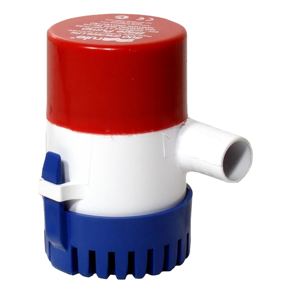 Rule 800 GPH Legacy Shower Drain Replacement Pump 12V Fits 97A 98A Shower Drain Boxes 20RSB