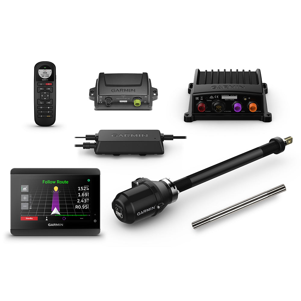 Garmin Reactor 40 Kicker Autopilot wGHC 50 Stainless Steel Tilt Tube 0100279410